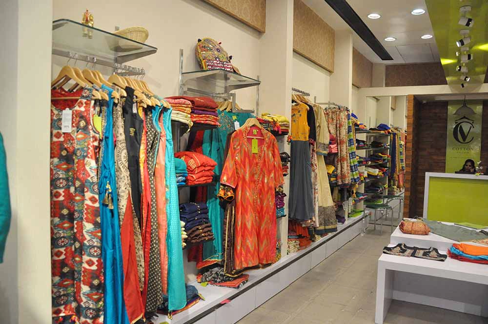 Cotton Village store at Kumar pacific